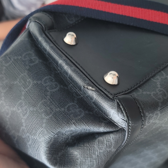 Gucci Supreme Diaper Bag - Picture 3 of 5